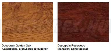 Hörmann RollMatic redőny garázskapu elérhető 2 dekograin színben is:
