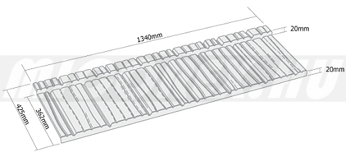 Lindab Topline Roca Madera cserepeslemez műszaki adatok